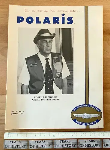 Polaris Magazin Heft USA U.S. Submarine Veterans of World War II Oktober 1982
