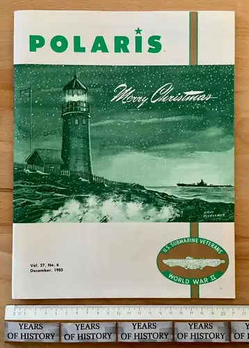 Polaris Magazin Heft USA U.S. Submarine Veterans of World War II Dezember 1983