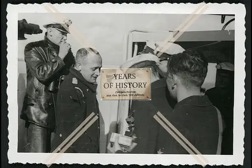 Foto Panzerschiff Admiral Graf Spee Kapitän Langsdorf Kurt Diggins u.a. 1939