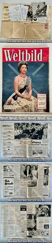 Der Stern 1957 Queen Elizabeth Bericht u. Doku vom Kurt Diggins Schiff Graf Spe