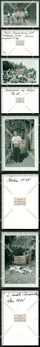 Orig. Foto 4x 1935 RLG Koblenz Lahnstein Ruderlehrgang Mädchen 1935 in Berlin 