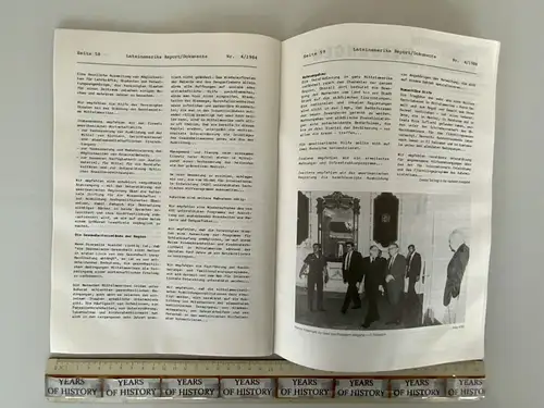 Zeitschrift - Lateinamerika Report April 1984 - Mit Weltpiegel - 60 Seiten