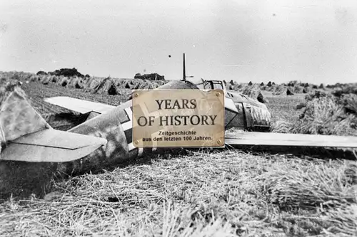 Repro Foto 10x15cm Flugzeug airplane aircraft Bruch Holland Belgien