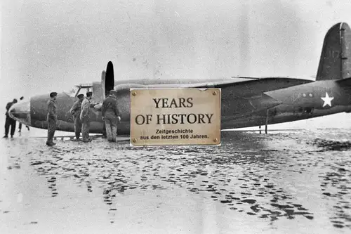 Repro Foto 10x15cm Flugzeug airplane aircraft Küste Notgelandet Holland Belgien