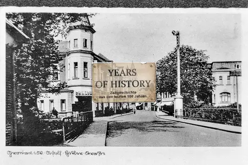 Repro Foto 10x15cm Gronau Westfalen Straßenansicht