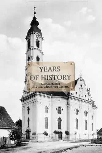 Foto 10x15cm Baden Württemberg Steinhausen Oberschwaben Wallfahrtskirche Dorfkir