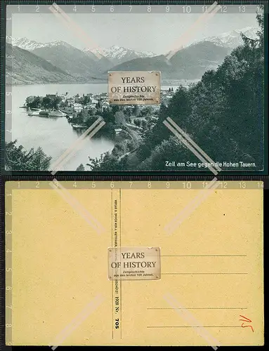 AK Zell am See gegen die hohen Tauern 1928 Alpen Blick