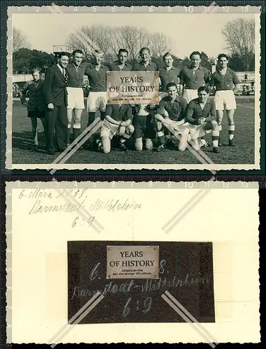 Foto Feld-Handball TV - TVE - TUS - 1874 Kalk Köln 1938 in Darmstadt 6:9