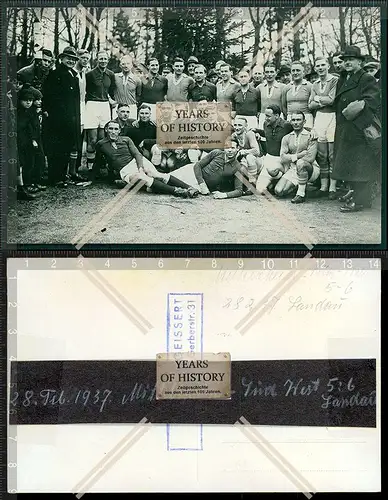 Foto Feld-Handball TV - TVE - TUS - 1874 Kalk Köln 1937 Spiel in Landau 5:6