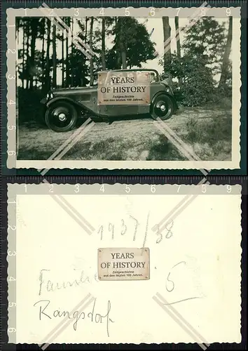 Foto PKW Oldtimer Fahrzeug Auto 1936 Rangsdorf Machnow Kienitz Teltow Fläming 