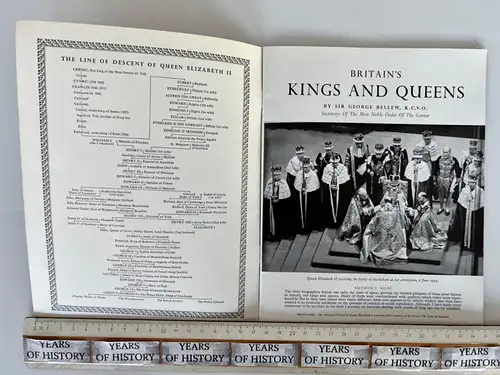 Britain's Kings and Queens 63 Reigns in 1100 Years By Sir George Queen Elizabeth