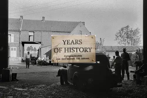 Foto kein Zeitgenössisches Original Holland Belgien Rast Bauernhof Frankreich