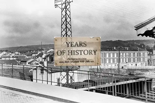 Foto kein Zeitgenössisches Original Frankreich Belgien Brücke Bahnhof