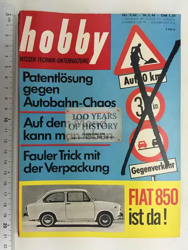 Hobby Zeitschrift Nr. 5/64 Wissen Technik Unterhaltung
