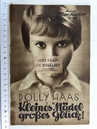 Illustrierter Film Kurier IFK Nr 827 Kleines Mädel großes Glück Dolly Haas Adele