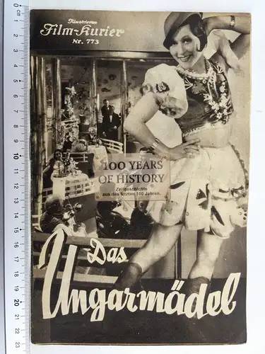 Illustrierter Film Kurier IFK Nr 773 Das Ungarmädel Adele Sandrock Grit Haid Geo