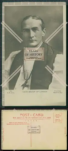 AK Portrait Lord Bishop of London Dr. A. F. Winnington Ingram Geistlicher