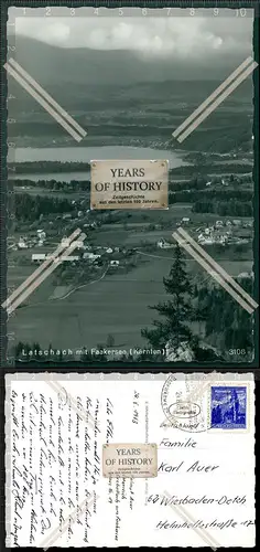 Foto AK Latschach ober dem Faaker See Kärnten Österreich 