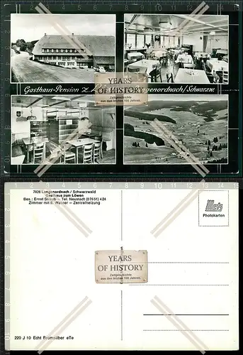 Foto AK Langenordnach Titisee-Neustadt Gasthaus Pension zum Löwen