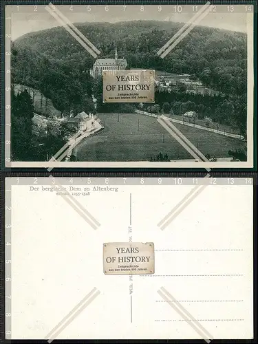 AK Odenthal Altenberger Dom Bergischer Dom mit Dorfansicht Luftbild Fliegeraufn