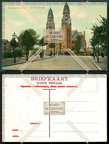 Orig. AK Rotterdam Holland Niederlande 1911