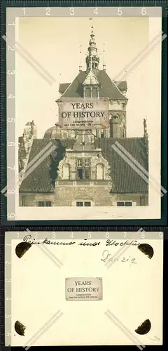 Orig. Foto Danzig Peinkammertor u. Stockturm 1939