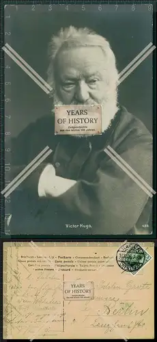 AK Victor-Marie Vicomte Hugo 1906 gel. französischer Schriftsteller Politiker