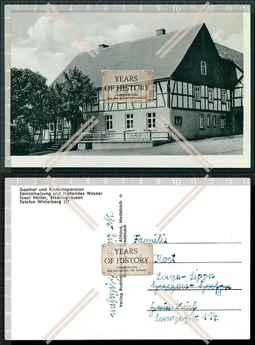 AK Elkeringhausen Winterberg Sauerland Gasthof und Fremdenpension Josef Müller