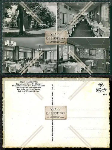 Foto AK Dhünn Haus Habenichts Wermelskirchen Gastwirtschaft Inh. Heinz Bockhac