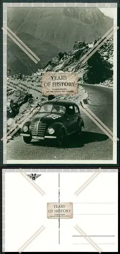 Foto AK Hanomag Limousine 1,3 l 1943 Sternfahrt oder Ähnliches 
