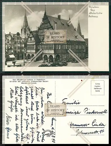 AK Paderborn das Altdeutsche Rathaus 1940