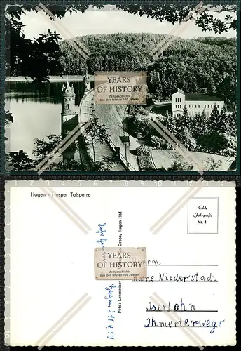 Orig. Foto AK Hagen Haspa Talsperre Breckerfeld  Ennepetal 