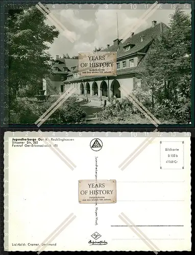 Foto AK Oer Erkenschwick Recklinghausen Jugendherberge Sinsener Straße 265