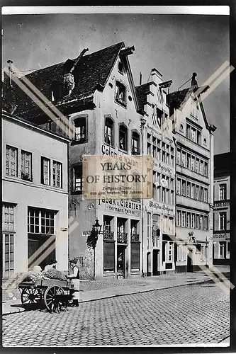Foto Köln 1944-46 Kolonialwaren Zigaretten Zigarren Em Krützsche Bar Restaura