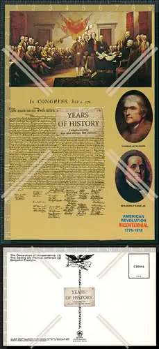 AK Jefferson Franklin the declaration of independence from 1776 promises the ri