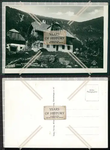 Foto AK Schladming Tauern Untertal Touristen Gasthof Tetter Gasthaus 1939