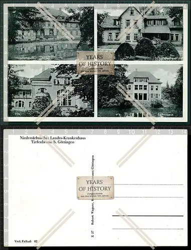 AK Tiefenbrunn Rosdorf bei Göttingen niedersächsisches Landeskrankenhaus 1939