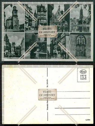 AK Frankfurt am Main mehrfach Ansicht 1936