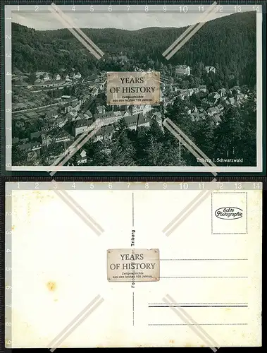 Foto AK Triberg im Schwarzwald Luftbild Fliegeraufnahme 1936