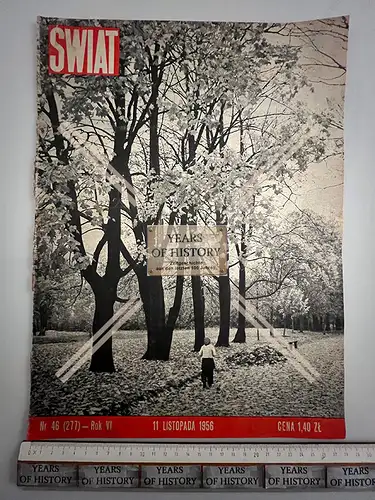 Heft 1956 Nr. 46 - Illustrierte Wochenzeitung Swiat - Die Welt 1951–1969 Polen
