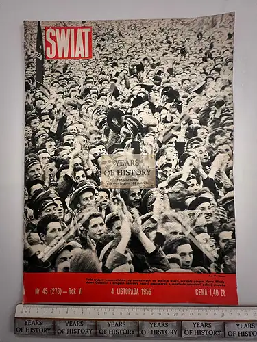 Heft 1956 Nr. 45 - Illustrierte Wochenzeitung Swiat - Die Welt 1951–1969 Polen