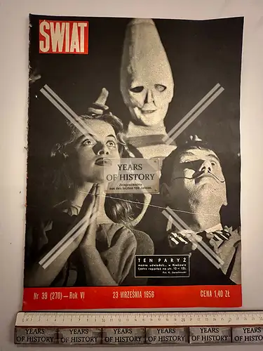 Heft 1956 Nr. 39 - Illustrierte Wochenzeitung Swiat - Die Welt 1951–1969 Polen