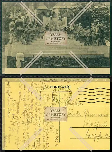 AK 1.WK Weltkrieg Gent Feldpost gel. 1915-17 Belgien Frankreich