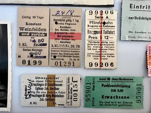 Alte Eisenbahn Fahrschein Fahrkarte Schweiz Eintrittskarte Foto und vieles mehr