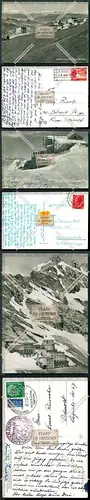 Foto AK 3x Zugspitzbahn Monte Rosa Similaun Hütte vieles mehr 