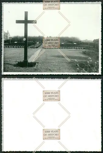 Orig. Pressefoto Wilhelmshaven Gräber Kreuze Namen