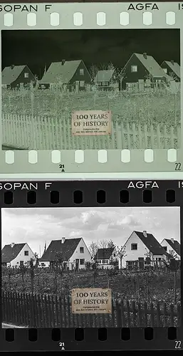 Orig. Foto bei Lübeck Häuser Siedlung 30er Jahre