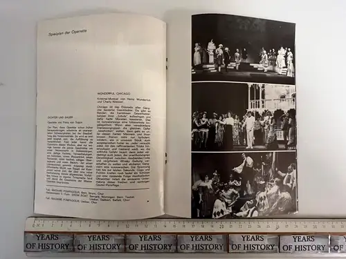 Heft Spielzeit 1973/74 Blätter des Landestheater Coburg - mit Spielplan Vorschau