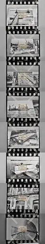 8x Foto Alliierte Normandie Bunker Shelter Calvados Caen Atlantikwall Overlord