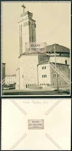 Orig. Foto 23×17cm Pforzheim Kirche 1945